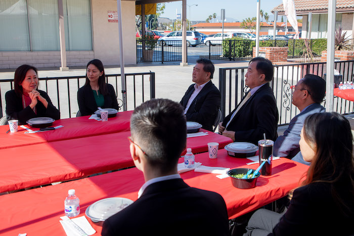 加州聯邦眾議員Michelle Steel探訪亞裔社區談心聲