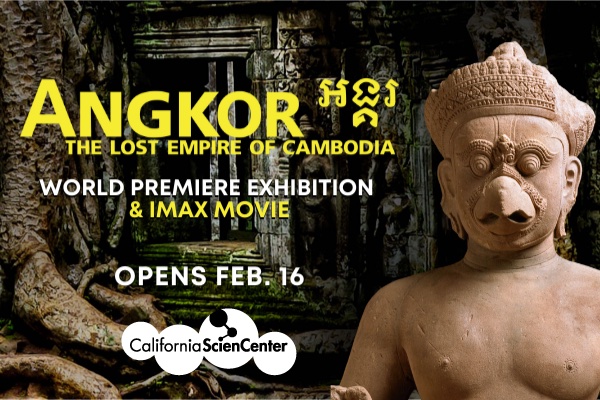 【吳哥：柬埔寨失落的帝國】全球首展  本月亮相加州科學中心