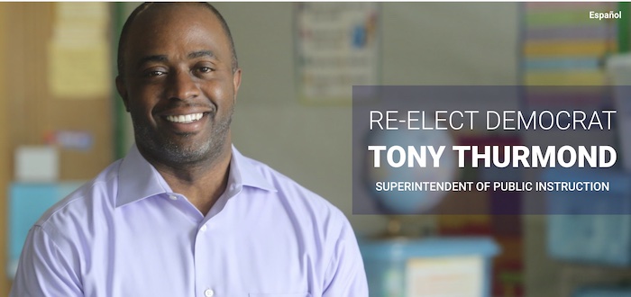 尋求連任   托尼·瑟蒙德 (Tony Thurmond) 再選加州教育廳長