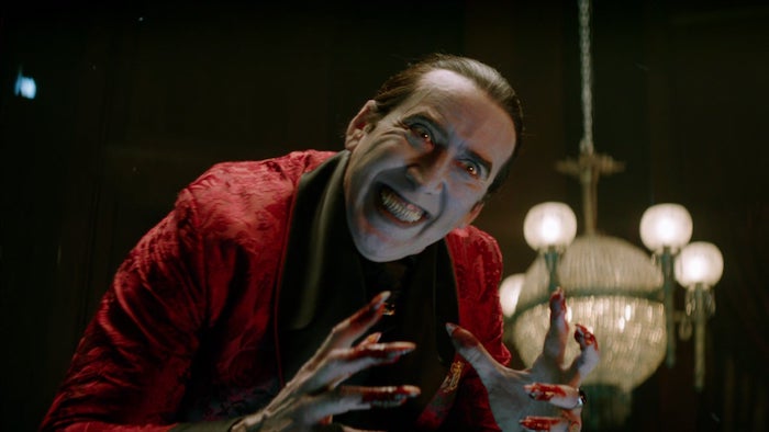 又虐又恐怖：   尼古拉斯·凱奇版吸血鬼新片《雷恩菲爾德》“有毒關係”