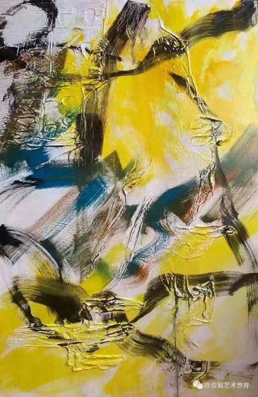 靈魂的搏動 ——陳俊毅先生的抽象畫
