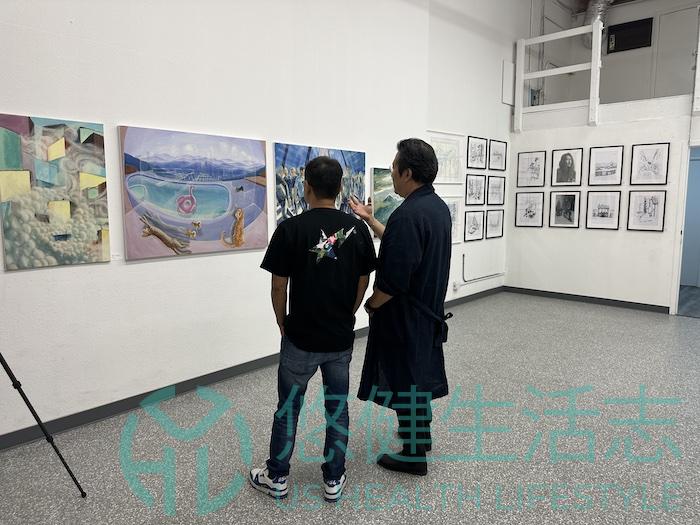 【銳視頻】佟昊澤(Johnny Tong) 個人藝術展「生命賦詩」在洛杉磯開幕