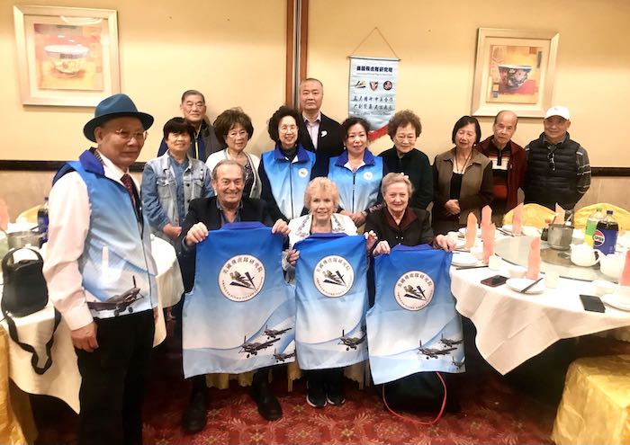 「美國飛虎隊志願團協會」拜訪中國駐洛杉磯總領事館